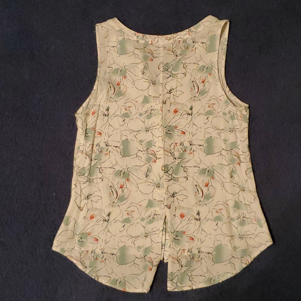 Sanctuary Flowered Button Up Tank - image 5